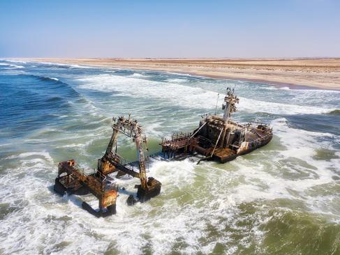 Épave De Navire Sur La Skeleton Coast A Découvrir en Namibie - La Côte des Squelettes
