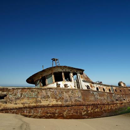 Épave Du Shawnee, Skeleton Coast A Découvrir en Namibie - La Côte des Squelettes