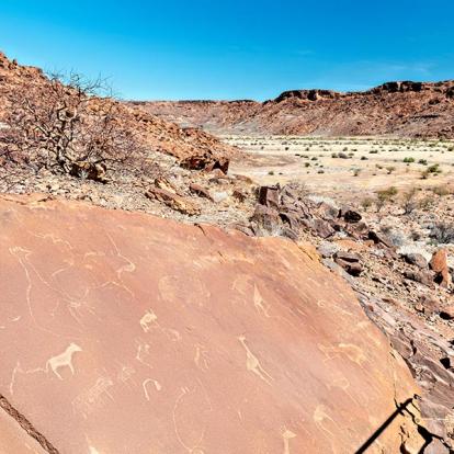 A Découvrir en Namibie - Les Pétroglyphes de Twyfelfontein