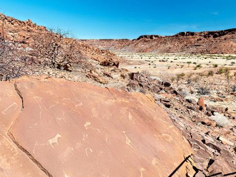 A Découvrir en Namibie - Les Pétroglyphes de Twyfelfontein