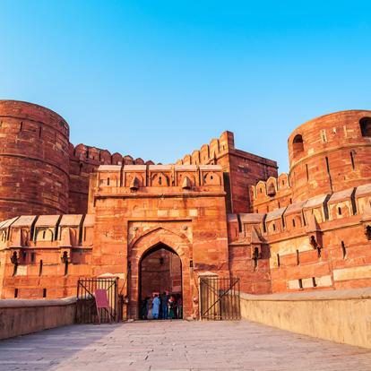 Agra - Fort Rouge A Découvrir en Inde - Agra