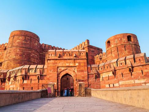 Agra - Fort Rouge A Découvrir en Inde - Agra