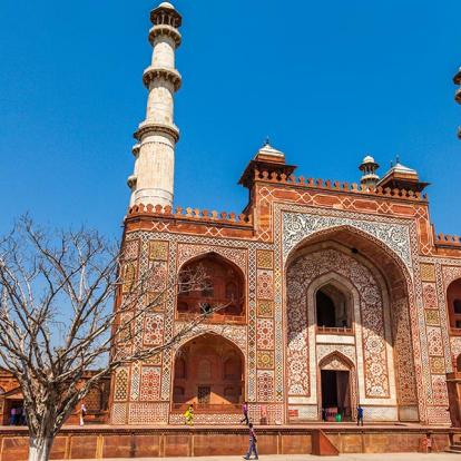 Agra - Sikandra, Akbar-Mausoleum A Découvrir en Inde - Agra