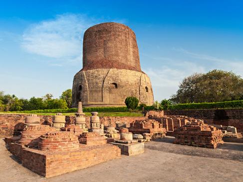 Varanasi - Dhamekh Stupa A Découvrir en Inde - Varanasi  dans l'Uttar Pradesh