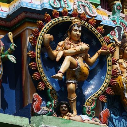 Chidambaram - Temple-, Porte Sud, Temple Thillai NatarajaSur, Templo Thillai Natarajah A Découvrir en Inde - Chidambaram