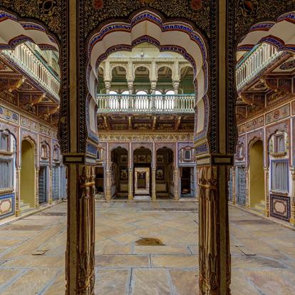 Mandawa, Dr Ramnath A Podar Haveli A Découvrir en Inde - Mandawa au Rajasthan
