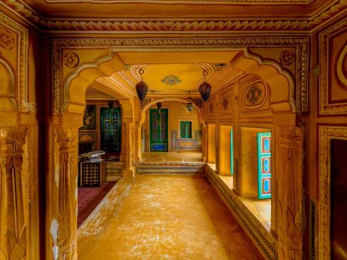 Mandawa, Haveli Snehi Ram Ladia A Découvrir en Inde - Mandawa au Rajasthan