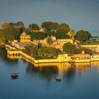 Udaipur - Palais Jag Mandir - Lac Pichola A Découvrir en Inde - Udaipur