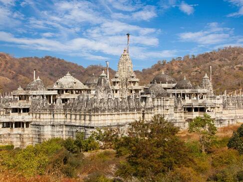 Rajasthan - Ranakpur,  Temple Jain Chaumukha Mandir, A Découvrir en Inde - Ranakpur