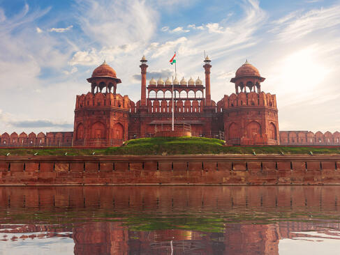 Dehli - Fort Rouge A Découvrir en Inde - New Delhi
