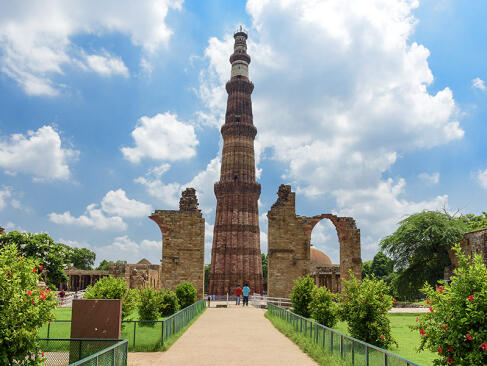 New Delhi - Qutub Minar Complex A Découvrir en Inde - New Delhi