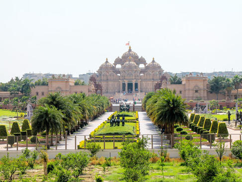 New Delhi - Temple Akshardham A Découvrir en Inde - New Delhi