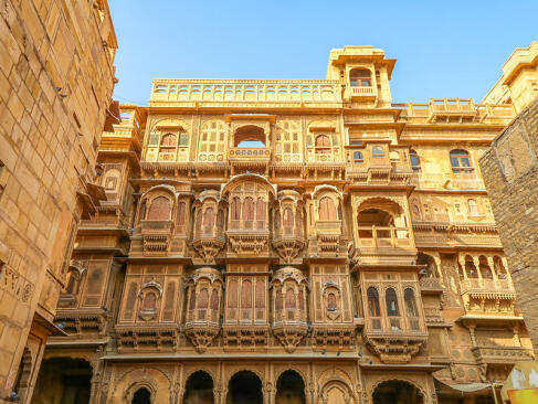 Rajasthan - Jaisalmer, Patwon Ki Haveli A Découvrir en Inde - Jaisalmer