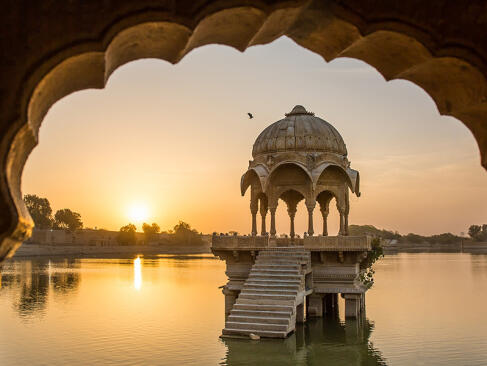 Jaisalmer, Gadi Sagar A Découvrir en Inde - Jaisalmer