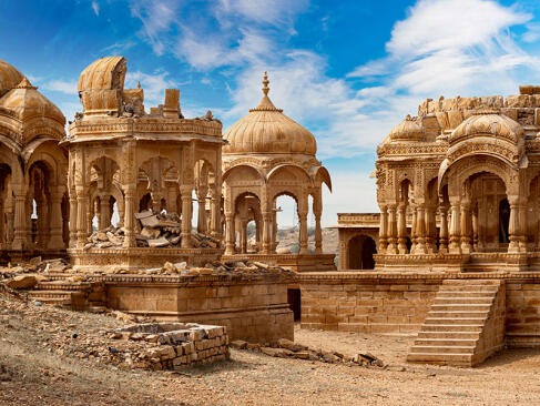 Jaisalmer - Bada Bagh, également Appelé Barabagh A Découvrir en Inde - Jaisalmer