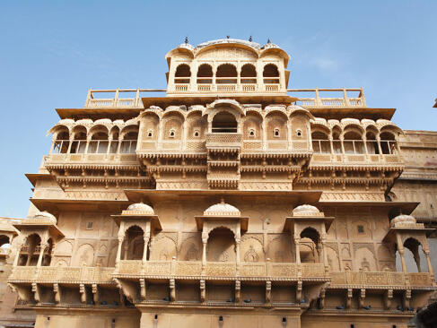 Jaisalmer - Nathmal Ki Haveli A Découvrir en Inde - Jaisalmer