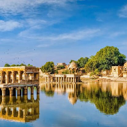 Jaisalmer, Gadi Sagar (Gadisar) A Découvrir en Inde - Jaisalmer