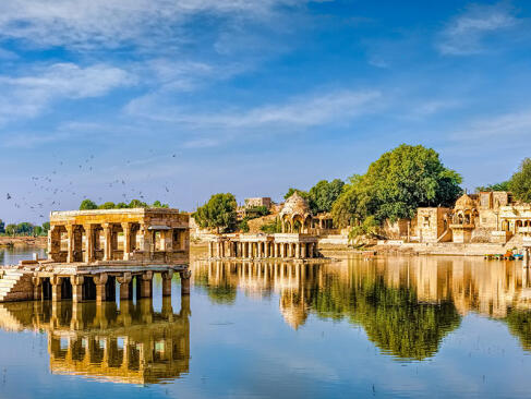 Jaisalmer, Gadi Sagar (Gadisar) A Découvrir en Inde - Jaisalmer