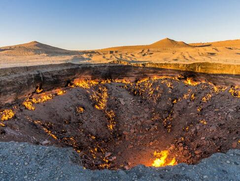 A Découvrir au Turkménistan - Darvaza