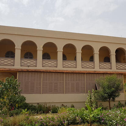 Podor - Cour Intérieure Du Fort A Découvrir au Sénégal : Podor
