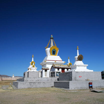 Tortue de pierre du XIIIe siècle près du monastère d'Erdene Zuu, Kharkhorin, dans la vallée de l'Orkhon A Découvrir en Mongolie - Karakorum