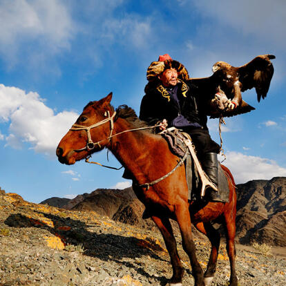 A Découvrir en Mongolie - La Chasse à l'Aigle