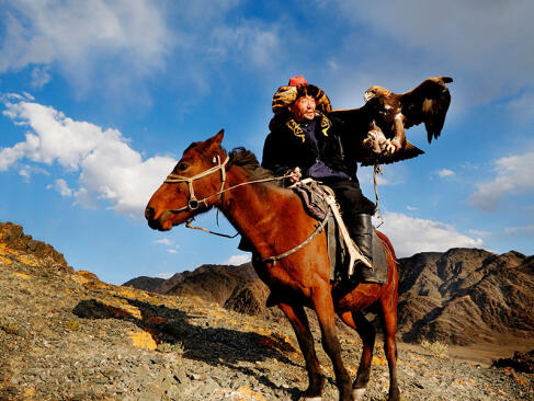 A Découvrir en Mongolie - La Chasse à l'Aigle