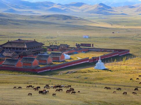 A Découvrir en Mongolie - Le Monastère Amarbayasgalant