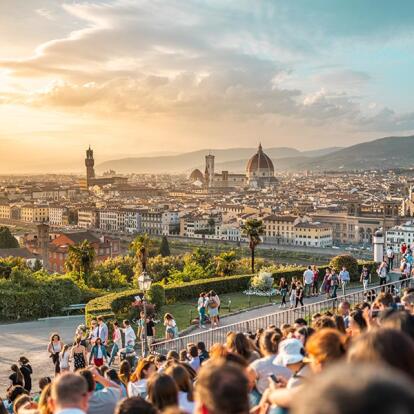 Florence - Piazzale Michelangelo A Découvrir en Italie - Florence