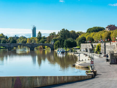 Urin - Le Pô Et Les Murazzi A Découvrir en Italie - Turin