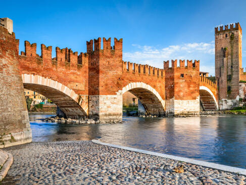 Vérone - Ponte Scaligero A Découvrir en Italie - Vérone