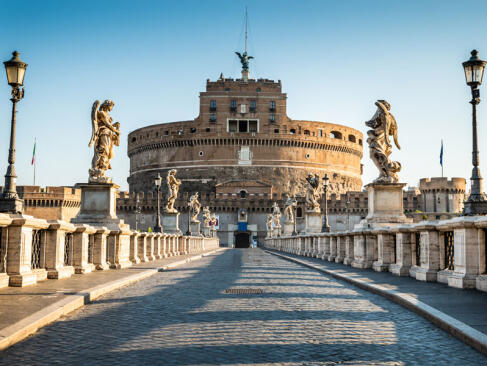 Rome - Chateau Saint Ange A Découvrir en Italie - Rome