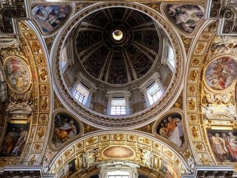 Rome - Dôme De La Chapelle Sixtine Dans La Basilique Santa Maria Maggiore A Découvrir en Italie - Rome