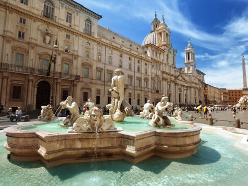 Rome - Place Navone A Découvrir en Italie - Rome
