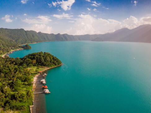 A Découvrir au El Salvador - Le Lac de Coatepeque