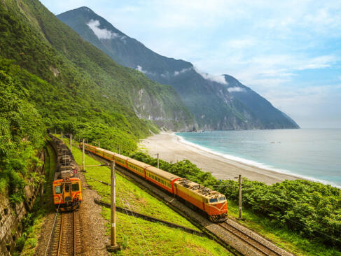 A Découvrir à Taïwan - Les Falaises de Qingshui