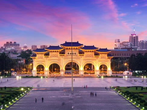 A Découvrir à Taïwan - Le Mémorial Tchang Kaï-chek