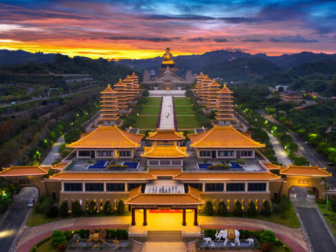 A Découvrir à Taïwan - Le Monastère de Fo Guang Shan