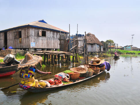A Découvrir au Bénin - Le Village lacustre de Ganvié