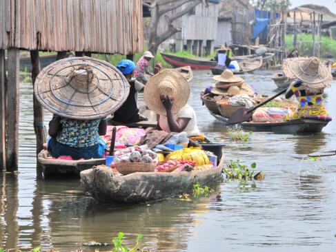 A Découvrir au Bénin - Le Village lacustre de Ganvié