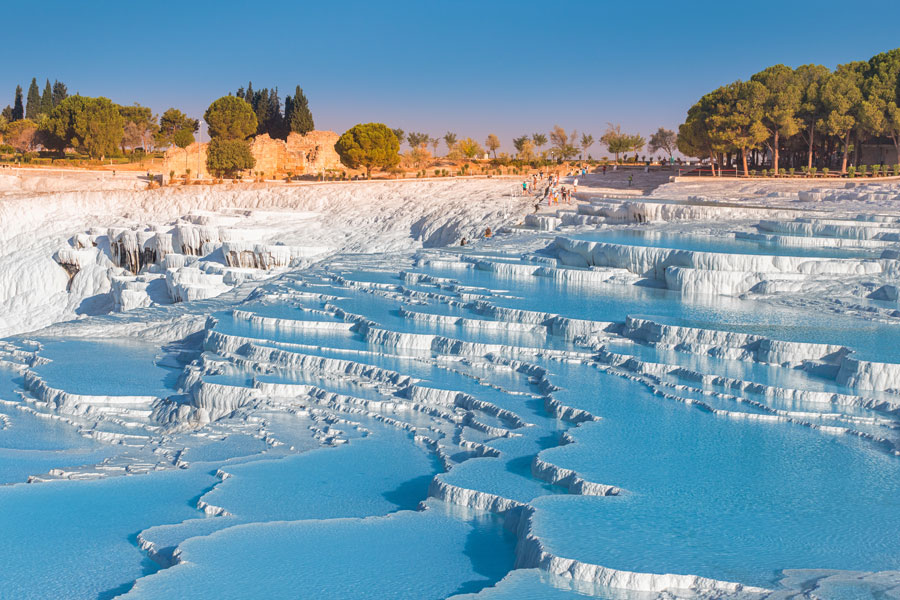 Turquie - Pamukkale, le Château de Coton