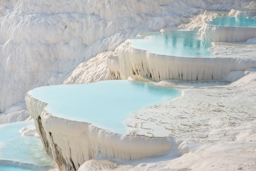 Turquie - Pamukkale, le Château de Coton