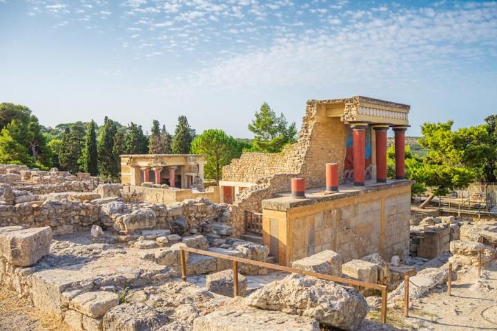 Knossos Palace Ruins Voyage Découverte en Crète - Quelques sites archéologiques de renom ...