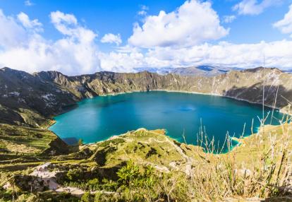 Quilotoa Crater Lake Voyage Découverte en Equateur - Lagune et Cratère Volcanique de Quilotoa