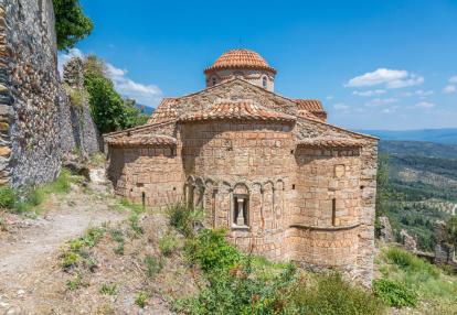 Mystra - Eglise Saint Nicolas Voyage Découverte en Grèce - Mistra dans le Péloponnèse