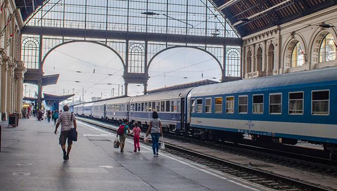 Empire Austro-Hongrois : trio de capitales en train