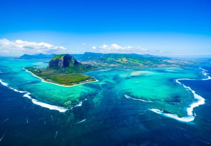 Aerial Vue Voyage Découverte à l'Ile Maurice - Secrets Bien Gardés