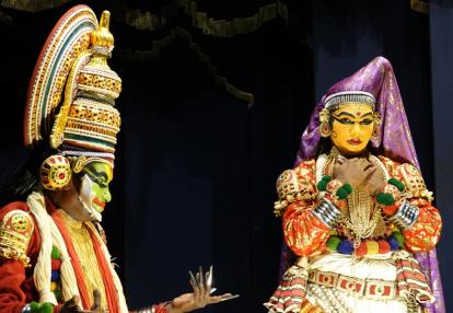 Kerala - Kathakali Voyage Découverte en Inde - Arts Keralais Traditionnels, le Kathakali et le Kalaripayat