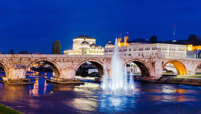 Aux portes de l'Orient à Skopje