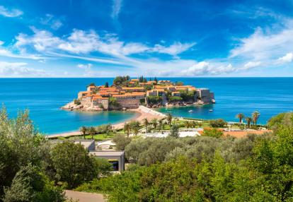 Budva - Sveti Stefan island Voyage Découverte au Monténégro - La Riviera Monténégrine